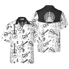 My Favorite Guitarist Personalized Name Custom Hawaiian Shirt - Hyperfavor