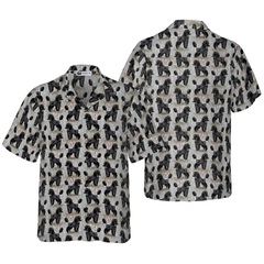 Black Poodles Shirt For Men Hawaiian Shirt - Hyperfavor