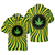 Magic Marijuana Leaf With Sacred Geometry Hawaiian Shirt - Hyperfavor