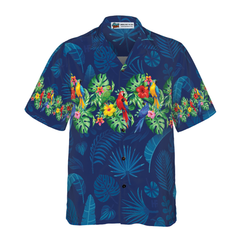 Parrot Aloha Shirt For Men Hawaiian Shirt - Hyperfavor