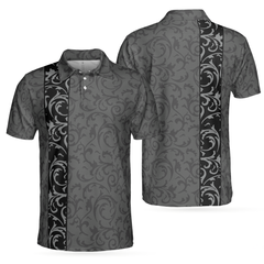 Premium Floral Modern Style Short Sleeve Polo Shirt, Floral Pattern Polo Shirt, Best Golf Shirt For Men - Hyperfavor