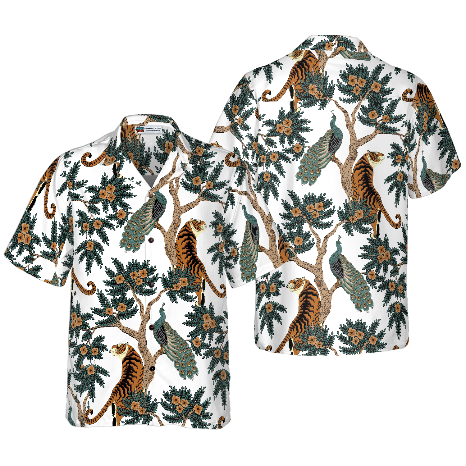 Tigers Life Shirt For Men Hawaiian Shirt - Hyperfavor