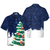 Hyperfavor Christmas Tree Hawaiian Shirt, Christmas Shirts Short Sleeve Button Down Shirt for Men and Women - Hyperfavor