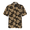 Midnight Rose Gold Hawaiian Shirt - Hyperfavor