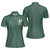 Queen Of The Green Golf Polo Shirt Short Sleeve Women Polo Shirt - Hyperfavor