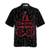 Satanism Magic Circle 666 Sign Hawaiian Shirt - Hyperfavor
