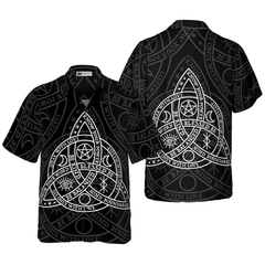 Celtic Knot Wicca Hawaiian Shirt - Hyperfavor