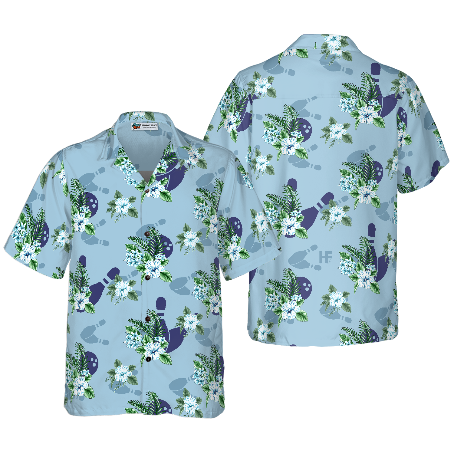 Tropical Bowling 5 Hawaiian Shirt - Hyperfavor