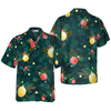 Hyperfavor Christmas Hawaiian Shirts, Christmas Ball Ornaments Pattern Shirt Short Sleeve, Christmas Shirt Idea Gift For Men And Women - Hyperfavor