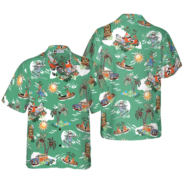 Caribbean Shirt Hawaiian Shirt Mens Loud Aloha Holiday Fancy 