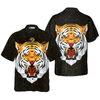 Geometric Tiger Shirt For Men Hawaiian Shirt - Hyperfavor