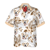 Personalized Peace Love Labrador Custom Hawaiian Shirt - Hyperfavor