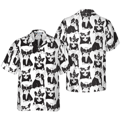 Happy French Bulldog Hawaiian Shirt - Hyperfavor