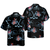 Hockey Helmet Tropical Pattern Hawaiian Shirt - Hyperfavor