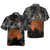 Black Cat Halloween Shirt For Men Hawaiian Shirt - Hyperfavor