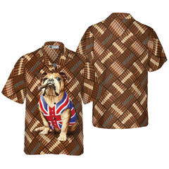 Cigars And Bulldog Shirt For Men Hawaiian Shirt - Hyperfavor