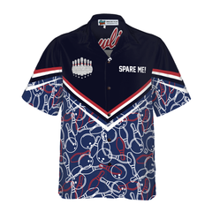 Spare Me Bowling Hawaiian Shirt - Hyperfavor