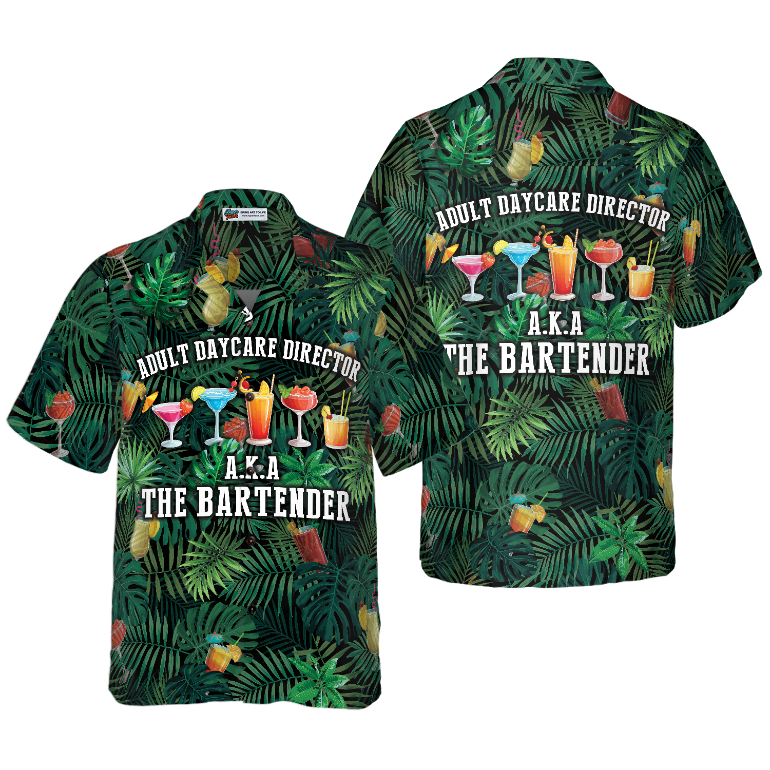 The Bartender Shirt For Men Hawaiian Shirt - Hyperfavor