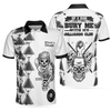 Billiards To Death Burry Me With Billiards Club Polo Shirt, Cool Skull Polo Shirt Design For Billiards Lovers - Hyperfavor