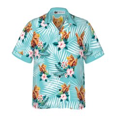 Cat Aloha Hawaiian Shirt - Hyperfavor