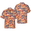 Chihuahua Puppies And Summer Flowers Hawaiian Shirt - Hyperfavor