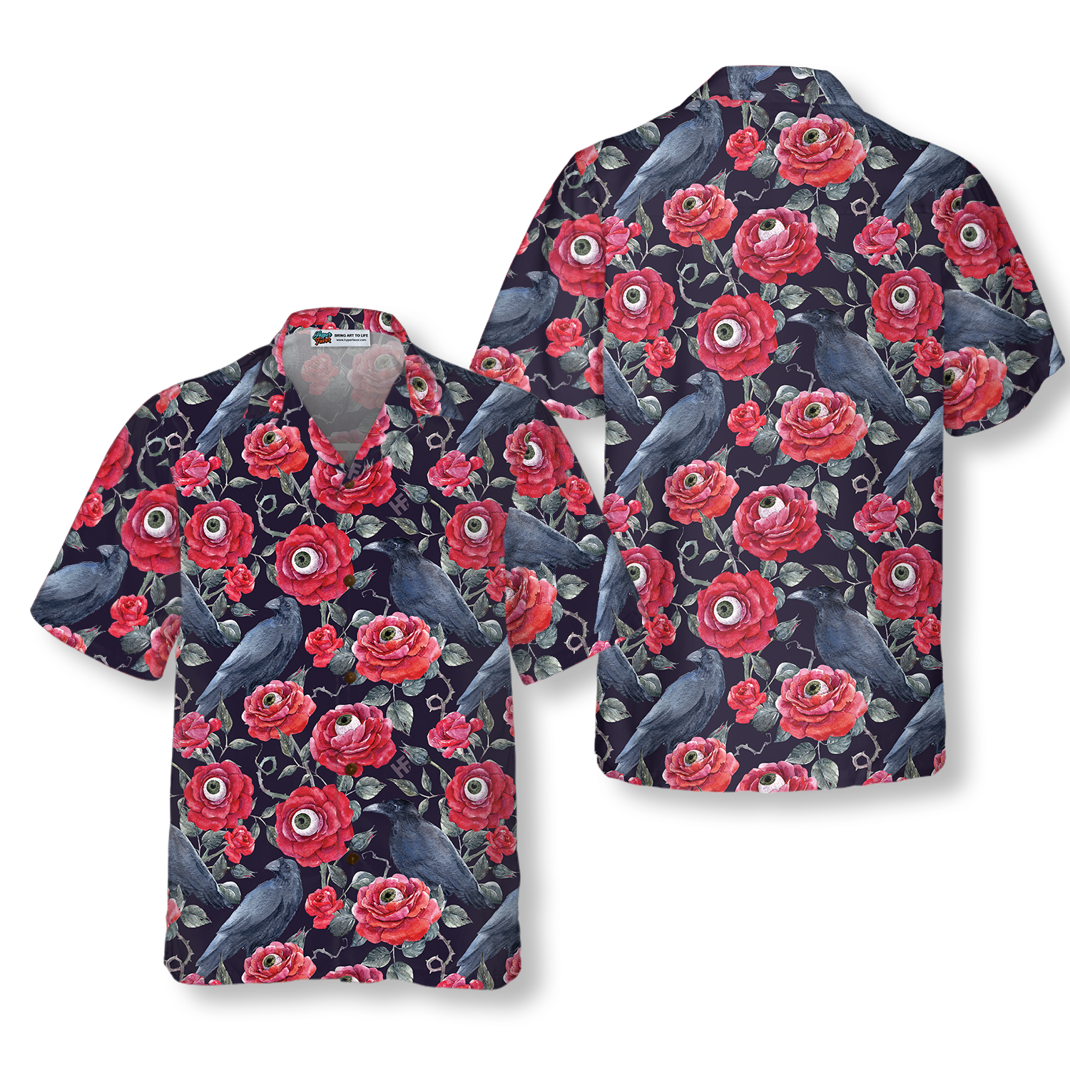 Halloween Darkness Hawaiian Shirt - Hyperfavor