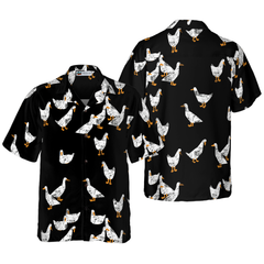 The Walking Ducks Hawaiian Shirt - Hyperfavor