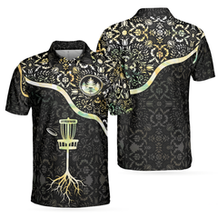 Disc Golf Is My Life Polo Shirt, Cool Disco Golf Shirt For Men, Innova Disc Golf Polo Shirt - Hyperfavor