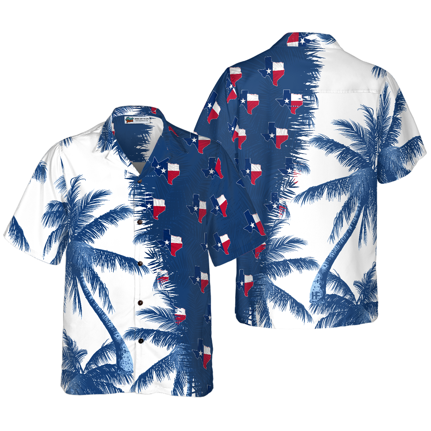 Texas Hawaiian Shirt Hawaiian Shirt - Hyperfavor