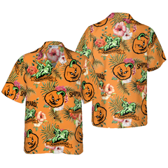 Funny Custom Shipyard Pumkinhead Logo Hawaiian Shirt - Hyperfavor