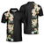 Floral Golf Club And Ball Polo Shirt, Wild Floral And Leaves Golfing Polo Shirt, Tropical Golf Shirt For Men - Hyperfavor
