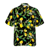 Lemon In Black Hawaiian Shirt - Hyperfavor