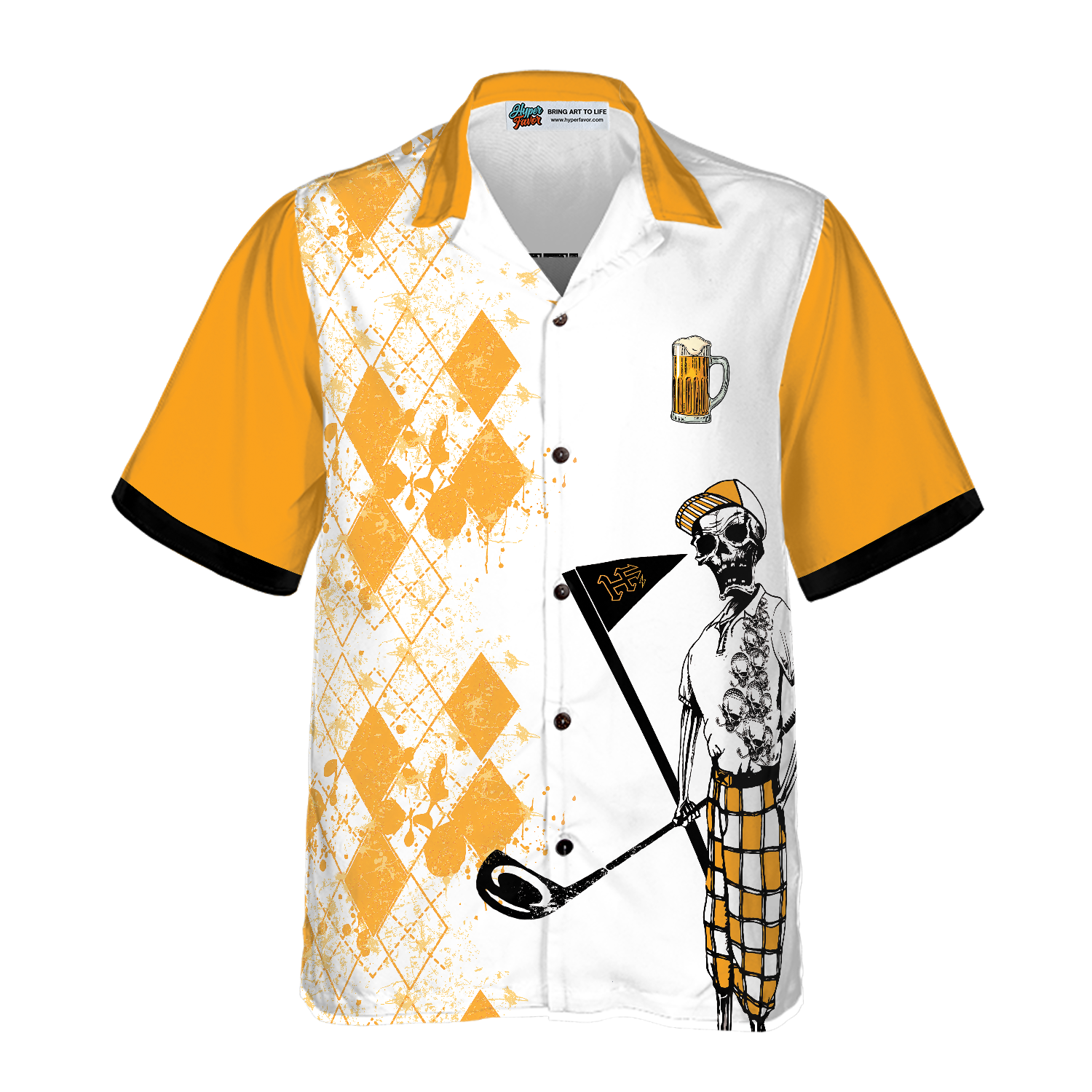 Weekend Forecast Beer And Golf Hawaiian Shirt - Hyperfavor