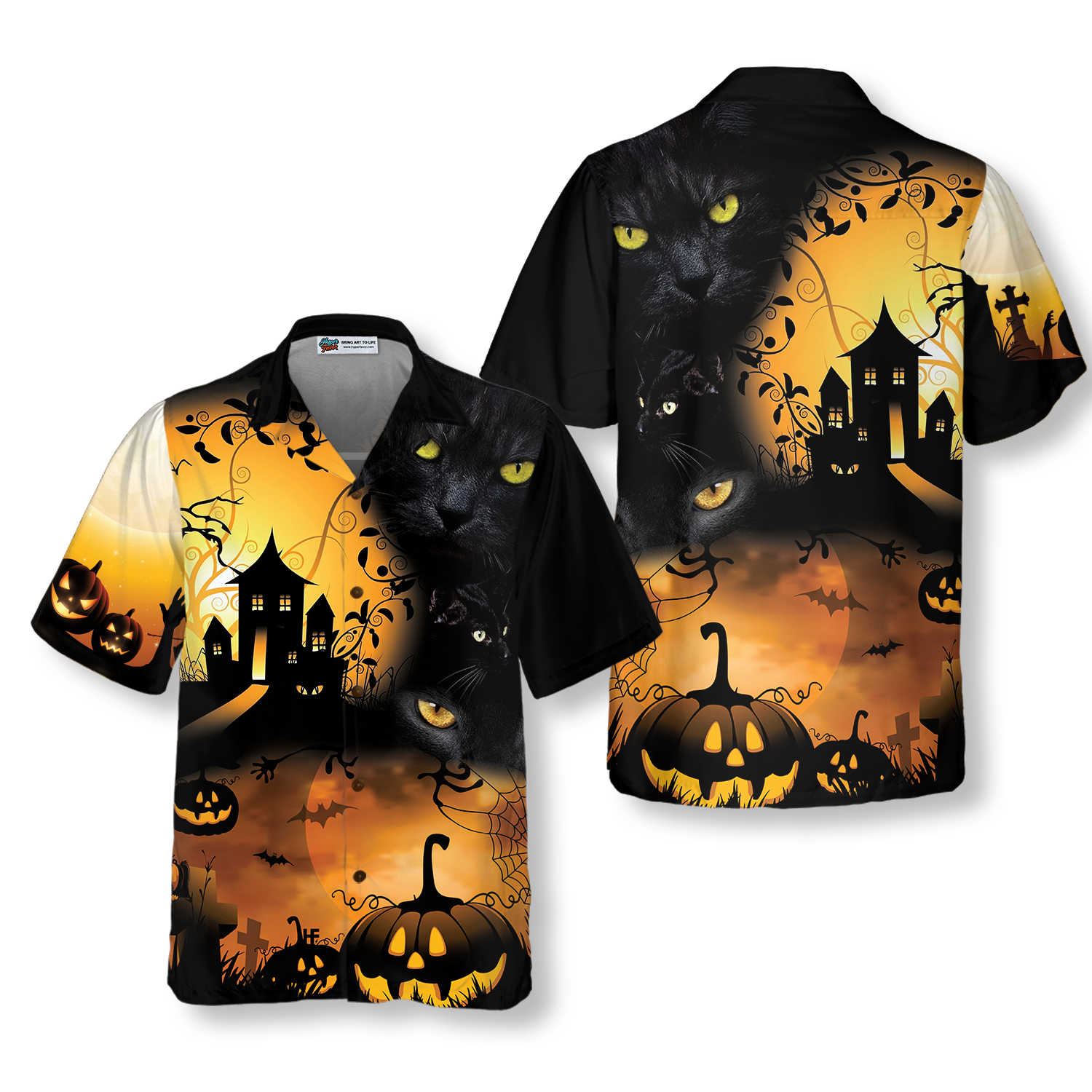 Halloween Night Hawaiian Shirt - Hyperfavor