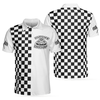 Live Life Like It's The Last Lap Racing Polo Shirt, Black And White Racing Shirt For Men - Hyperfavor