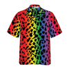 Leopard Skin With Rainbow Color LGBT Hawaiian Shirt - Hyperfavor