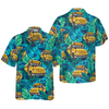 Tropical Leaves School Bus Driver Hawaiian Shirt, Best Shirt For School Bus Drivers, Unique Gift For Bus Drivers - Hyperfavor