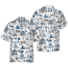I Love Finland Doodle Hawaiian Shirt - Hyperfavor