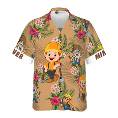 Miner Proud Hawaiian Shirt - Hyperfavor