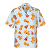 Pizza And Poodles Shirt For Men Hawaiian Shirt - Hyperfavor