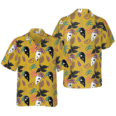 Bird Skull Hawaiian Shirt - Hyperfavor