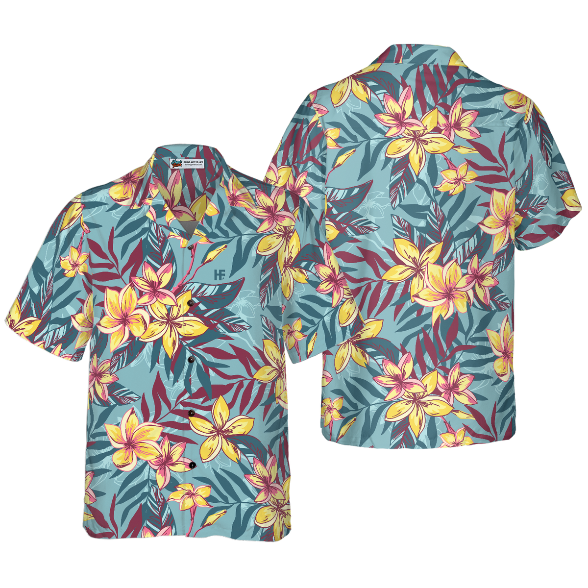 Floral Flower 27 Hawaiian Shirt - Hyperfavor