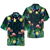 Hyperfavor Christmas Hawaiian Shirts For Men and Women, Christmas Flamingo Tropical Hawaiian Shirt Button Down Shirt Short Sleeve - Hyperfavor