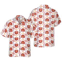 Thanksgiving Turkey Gobble Hawaiian Shirt - Hyperfavor