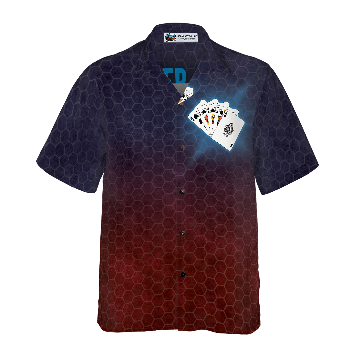 Poker Dad Hawaiian Shirt - Hyperfavor