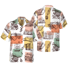 Teacher Knowledge Book Teacher Hawaiian Shirt, Teacher Hawaiian Shirt, Teacher Shirt for Men And Women, Best Gift For Teachers - Hyperfavor