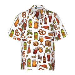 Let's Drink Premium Beer Hawaiian Shirt - Hyperfavor