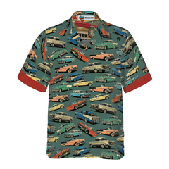 Classic Vintage Car Hawaiian Shirt - Hyperfavor