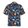 Slapshot Hockey Hawaiian Shirt - Hyperfavor