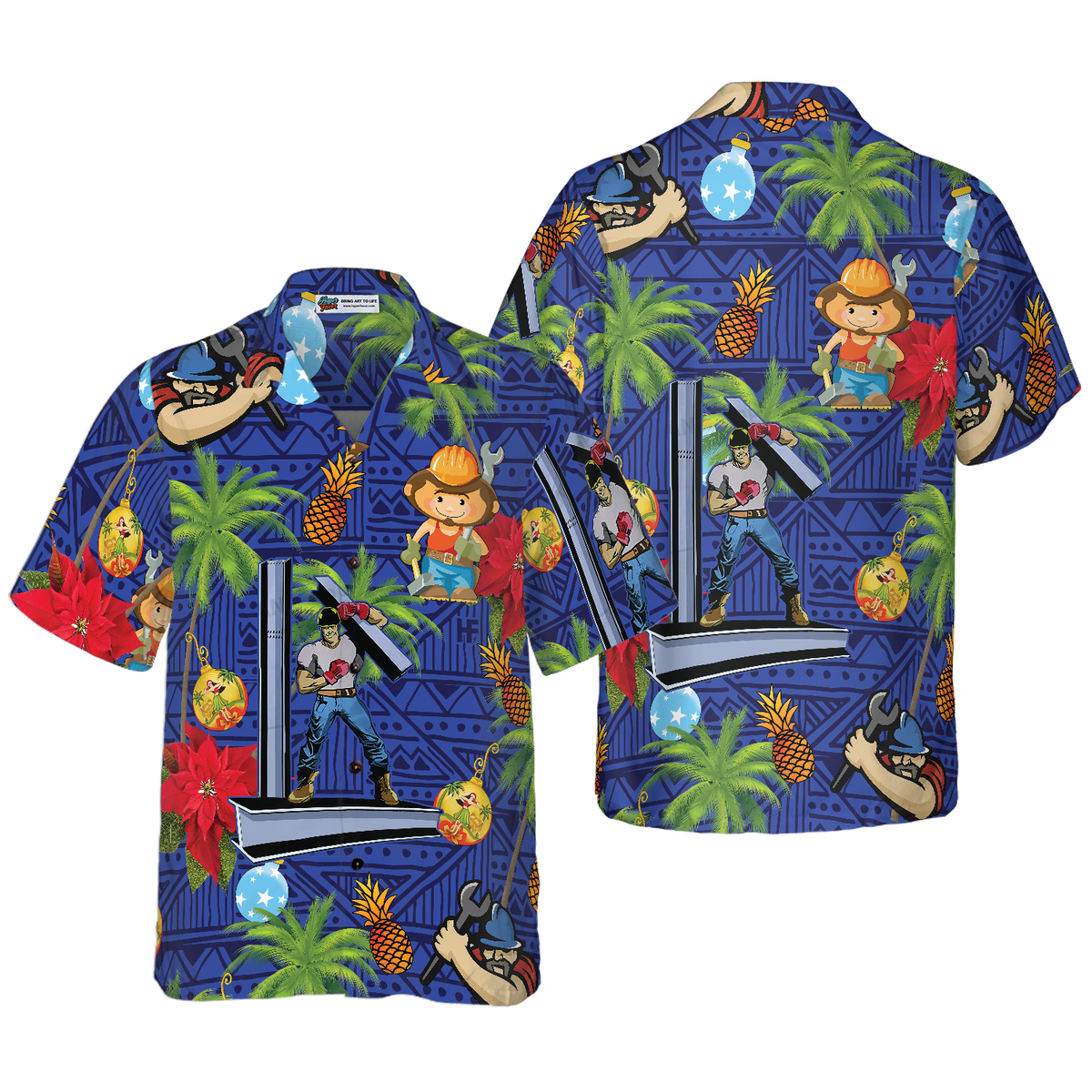 Ironworker Proud Hawaiian Shirt - Hyperfavor